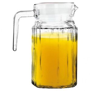 Jarra De Vidro Para Suco 500ml Com Tampa - Yazi
