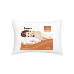 Travesseiro Amore Antialérgico 100 Poliéster 70x50 Ortobom