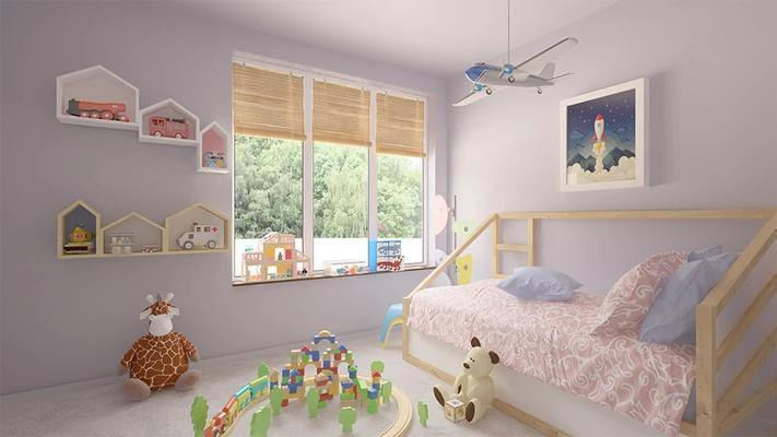 Nicho Decorativo Capela MDF Muve Branco com Fundo 30x16,5x14cm