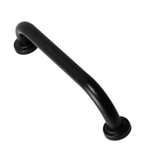Alça De Apoio Barra Inox Preto Fosco 70cm Banheiro Idoso Cadeirante Corrimao