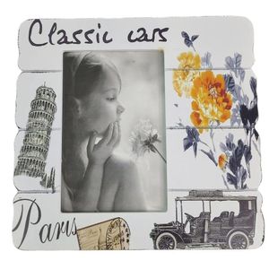 Porta Retrato 10x15 Moldura Paris Classico Kit 10 Unidades Flores Decoraçao
