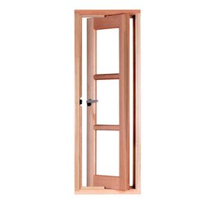 Vitrô Pivotante Quadriculado VE961 Esel Natural -  100x40