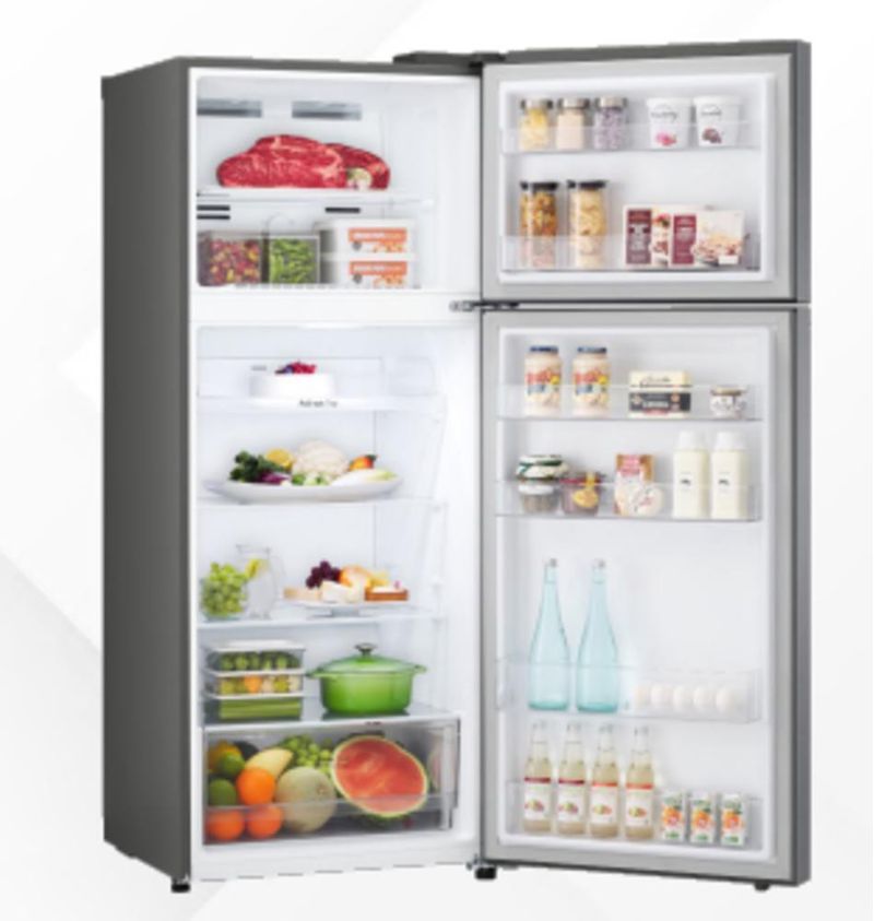 Geladeira---Refrigerador-LG-GN-B392PLM-Frost-Free-395-Litros-Inverter-Inox-220V