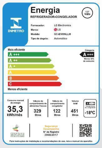 Geladeira---Refrigerador-LG-GC-B569NLL-Frost-Free-Inverse-451-Litros-Inverter-Inox-110V