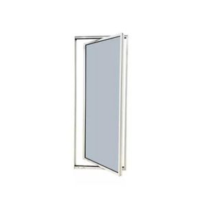 Janela capelinha em alumínio branco classic - 100X80