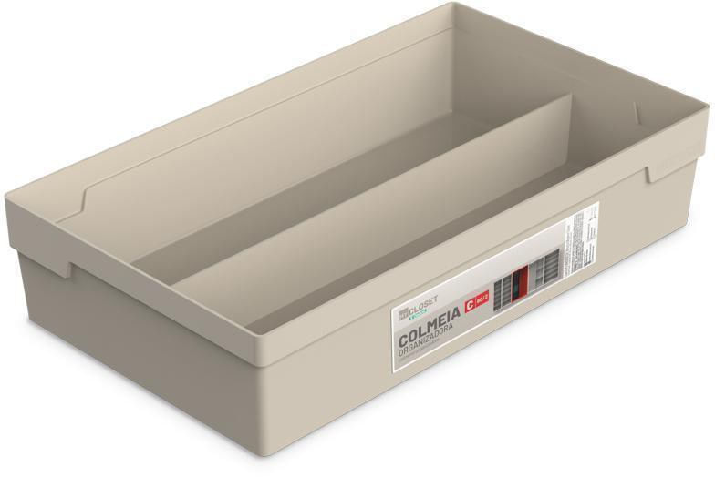 Organizador Plástico Ordene C80/2 Ln OR67510 - Lojas Quero-Quero