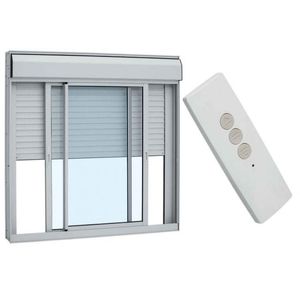 Janela Persiana Integrada Automática 110V Alumínio Branco - 120x150