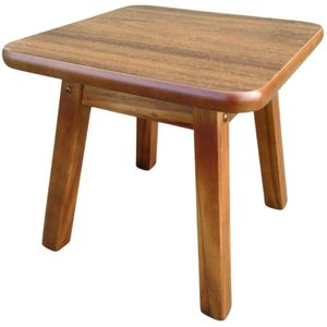 Mini Banco Over 30x30 Imbuia Cor: Marrom