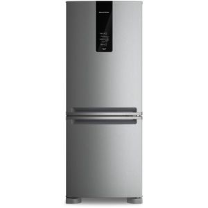 Geladeira / Refrigerador Brastemp BRE57FKANA Inverse Frost Free 447 Litros Inox 110V