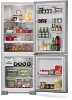 Geladeira / Refrigerador Brastemp BRE57FKANA Inverse Frost Free 447 Litros Inox 110V