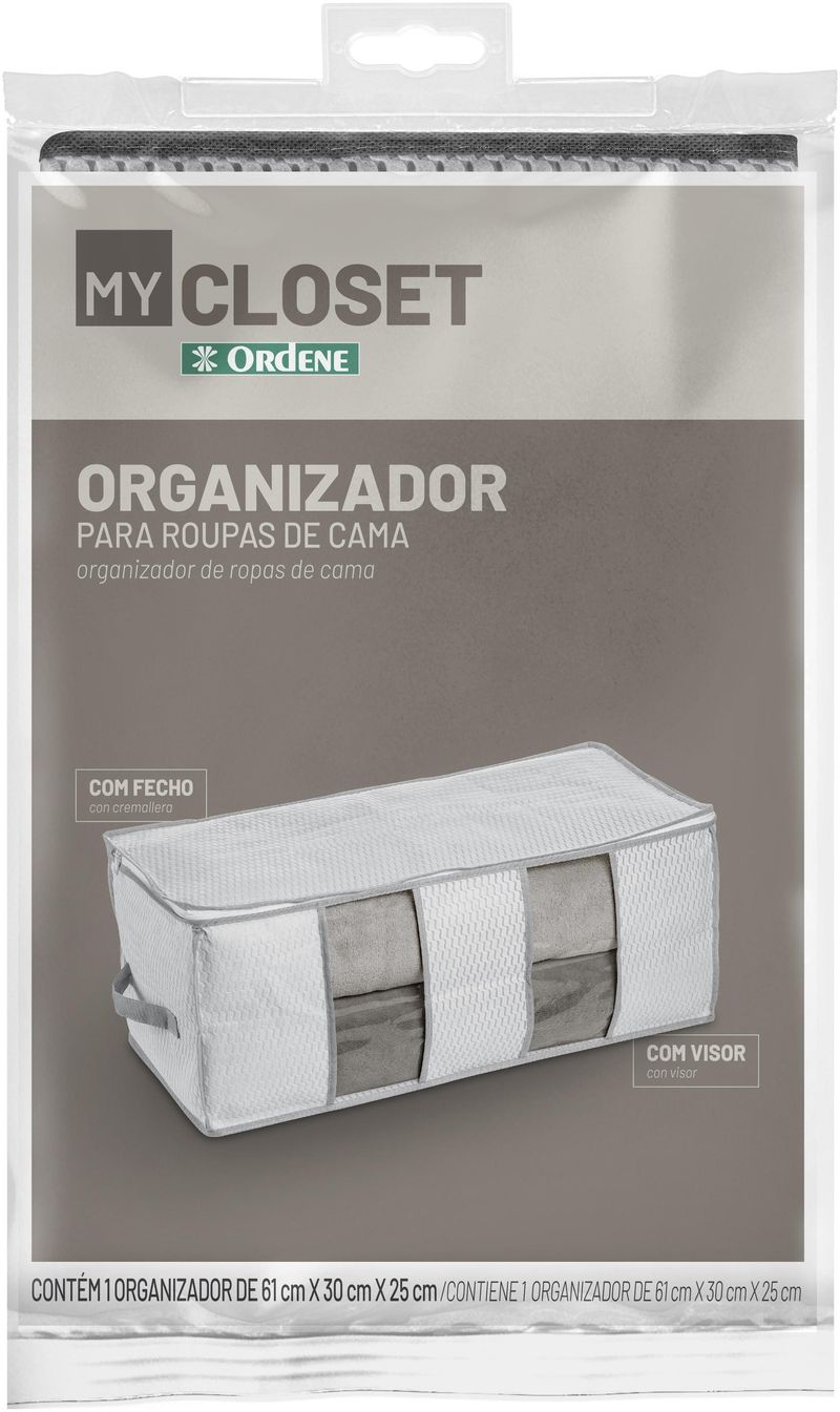 Organizador-de-Roupas-de-Cama-Ordene-OR66308-Medio-Branco