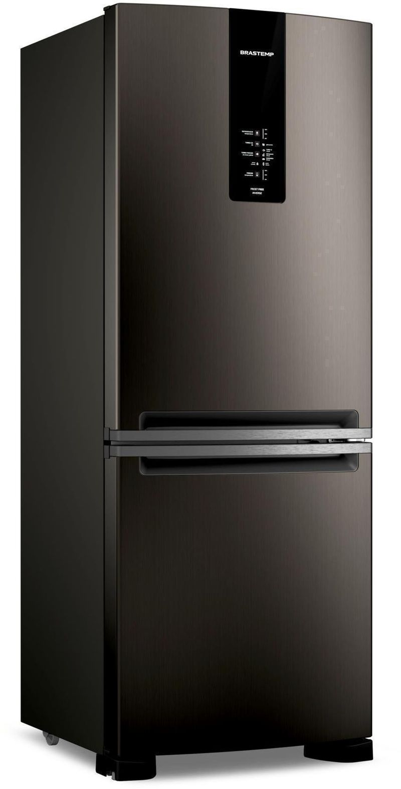 Geladeira---Refrigerador-Brastemp-BRE57FEANA-Inverse-Frost-Free-447-Litros--Black-Inox-110V