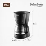 Cafeteira-Eletrica-Mondial-Dolce-Arome-C-30-18X-FB-Preto-550W-110V