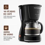 Cafeteira-Eletrica-Mondial-Dolce-Arome-C-30-18X-FB-Preto-550W-220V