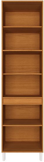 Paneleiro 60cm 2 Portas Herval Dakota Freijó Rocks e Branco ÁrticoPH3113
