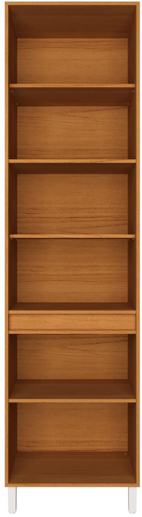 Paneleiro 60cm 2 Portas Herval Dakota Freijó Rocks e Branco ÁrticoPH3113