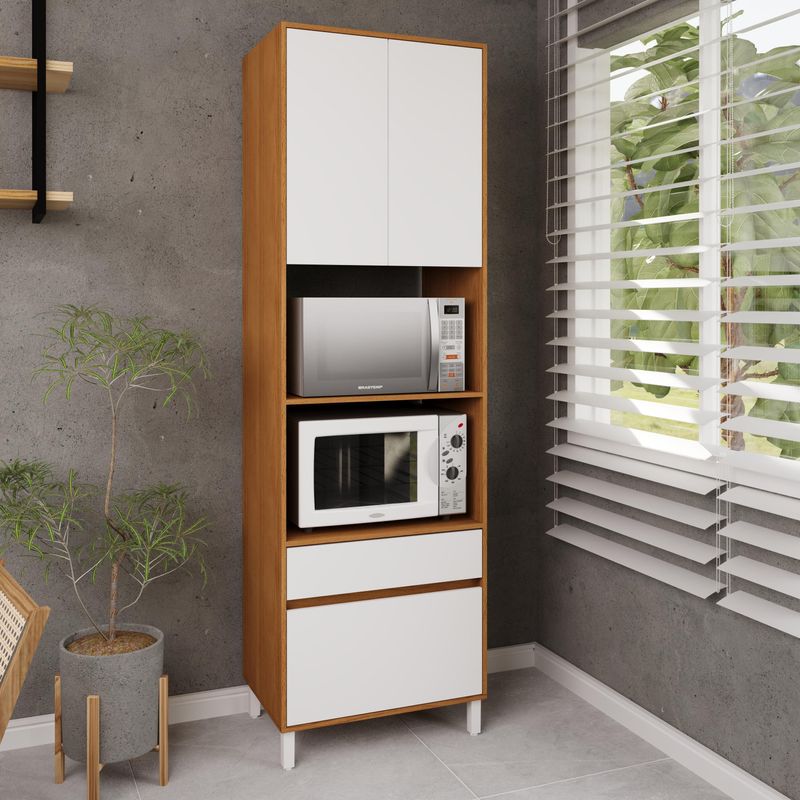 Torre-Quente-2-Fornos-70cm-2-Portas-2-Gavetas-Herval-Dakota-Freijo-Rockse-Branco-Artico-PH3114