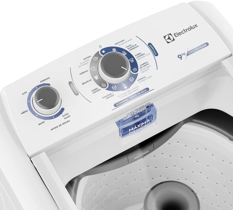 Maquina-de-Lavar-Roupas-Electrolux-LED09-9kg-Branco-220V