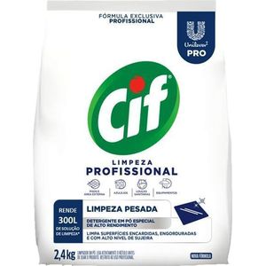 Limpador Cif Pó Limpeza Pesada 2,4kg