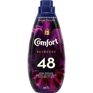 Amaciante de Roupa Comfort Segredos 48 1L