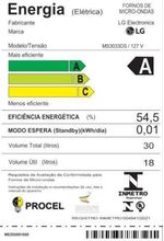 Forno Microondas LG Neochef MS3033DS 30 Litros Preto 110V