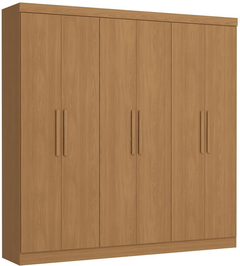 Guarda-Roupa---Roupeiro-6-Portas-2-Gavetas-Kappesberg-R581-Canela-de-Madeira