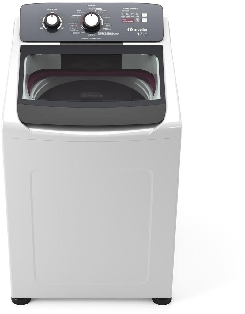 Máquina de Lavar Roupas Mueller MLA17 17kg Branco 220V