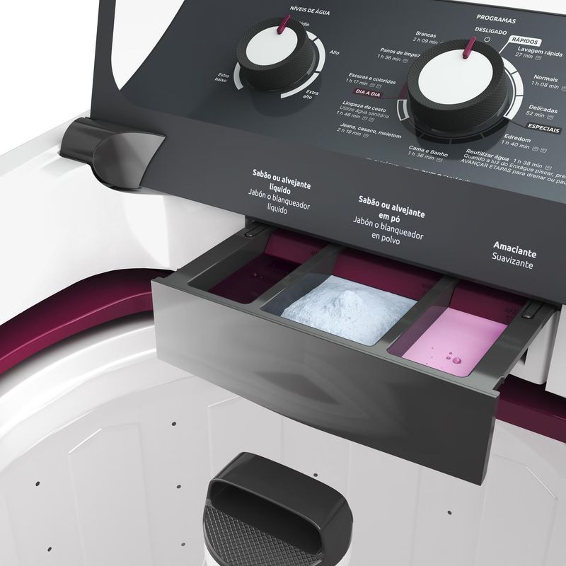 Máquina de Lavar Roupas Mueller MLA17 17kg Branco 220V