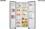 Geladeira / Refrigerador Samsung RS52B3000M9AZ Frost Free 490 LitrosInverter Inox 110V