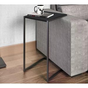 Mesa Lateral 27820 Linha Complementos Preto Artesano