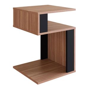 Mesa Lateral De Apoio 2 Prateleiras B74 NOVAM
