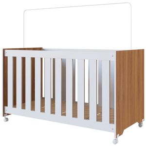 Berço Infantil Com Rodizios LA002 Comm