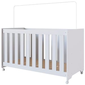 Berço Infantil Com Rodizios LA002 Comm