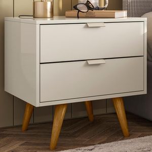 Mesa De Cabeceira 53 cm 2 Gavetas 14054 Dmad