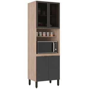 Paneleiro 2 Portas Vidro 70cm 94551 Demobile
