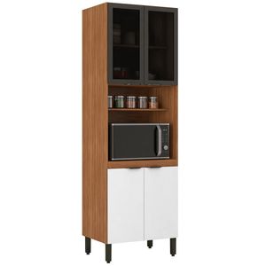 Paneleiro 2 Portas Vidro 70cm 94551 Demobile