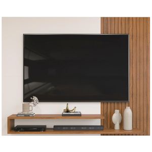 Painel Suspenso TV 50 Pol 136 cm 27419 Freijo Cinza Urbano DJ Moveis