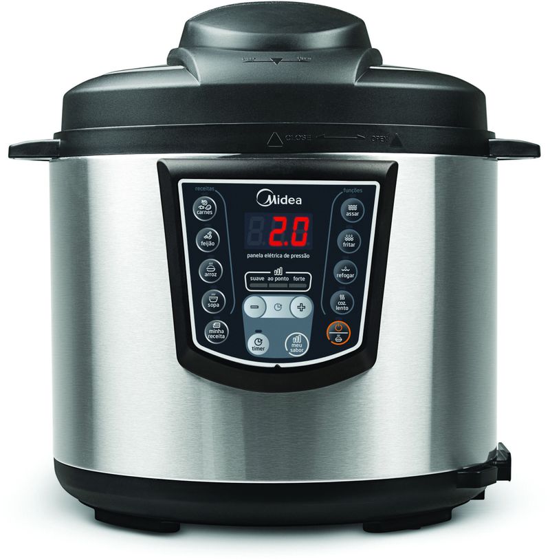 Panela de Pressão Elétrica Midea 6 Litros PPA72 220V
