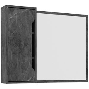 Espelheira Para Banheiro Tecno Mobili BN3645 Mármore Lunar 80x60cm
