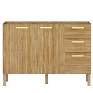 Balcao Para Pia 120cm 3 Portas 2973 KTP