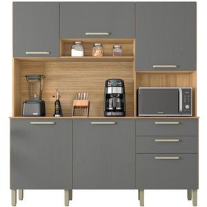 Kit Armario Cozinha 6 Portas 2919 KTP