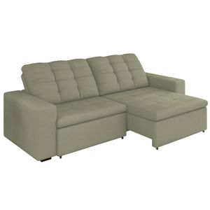 Sofa Retratil E Reclinavel 210 cm Max Veludo Moll