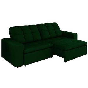 Sofa Retratil E Reclinavel 210 cm Max Veludo Moll