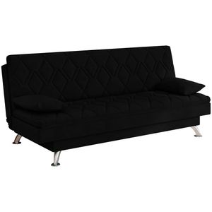 Sofa Cama 3 Lugares 193 cm Eva Veludo Moll