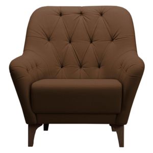 Poltrona Decorativa Pes Madeira Pietra SL Moll