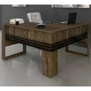 Mesa Escrivaninha Angular Para Escritorio ME4145 Tecno Mobili