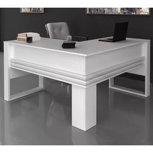 Mesa Escrivaninha Angular Para Escritorio ME4145 Tecno Mobili