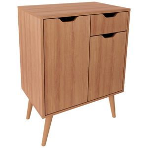 Gabinete Para Banheiro 2 Portas 1 Gaveta BN3637 Tecno Mobili