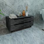 Balcao-Gabinete-Tecno-Mobili-para-Banheiro-com-Rodizio-e-2-Gavetas-BN3643-Marmore-Lunar