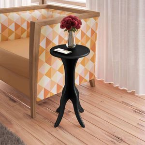 Mesa de Apoio/Lateral Redonda 30cm Multimóveis CR45130